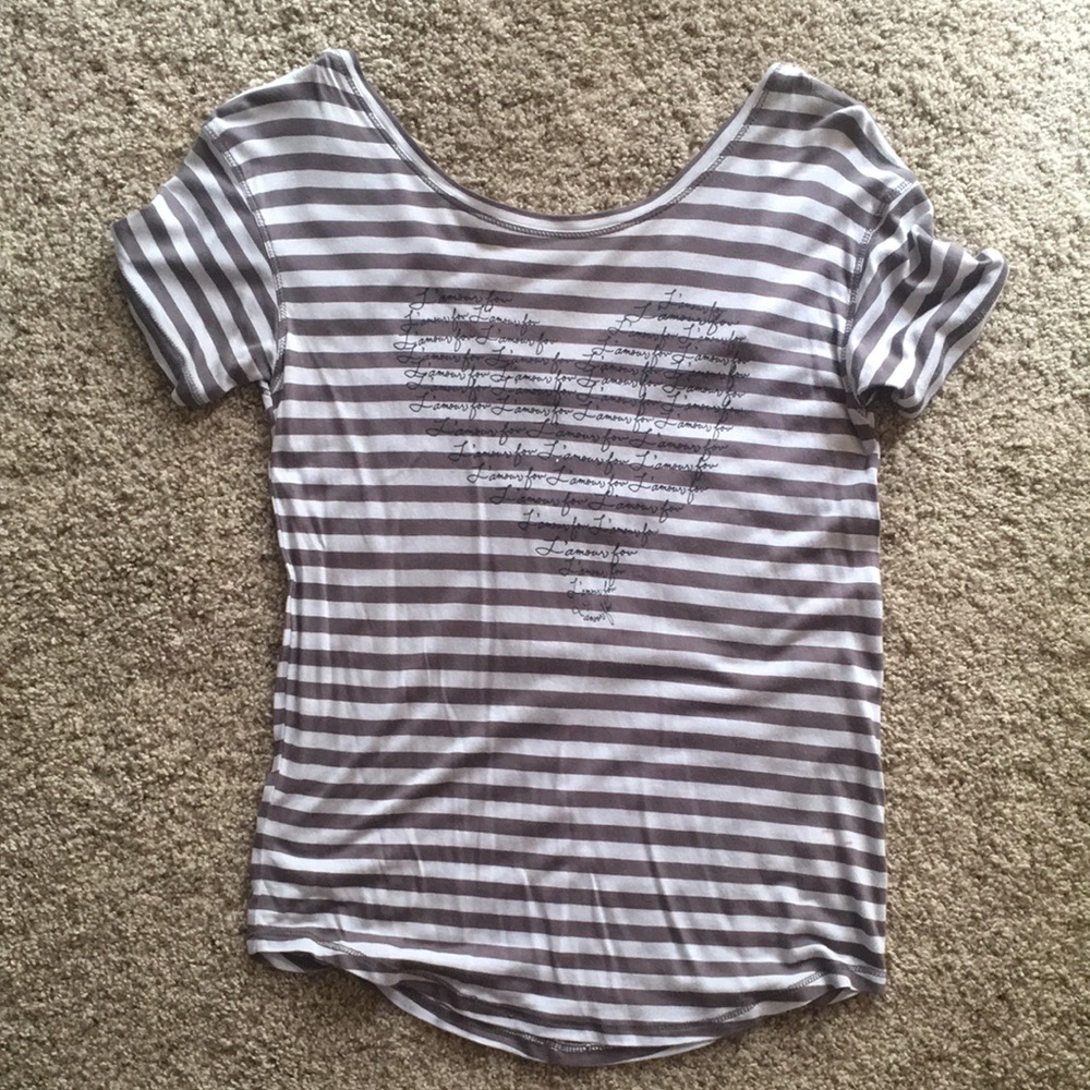 Jessica Simpson Striped Tee